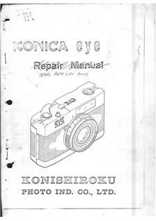 Konica Eye 2 manual. Camera Instructions.